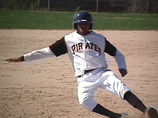 Lance Iantorno slides into third